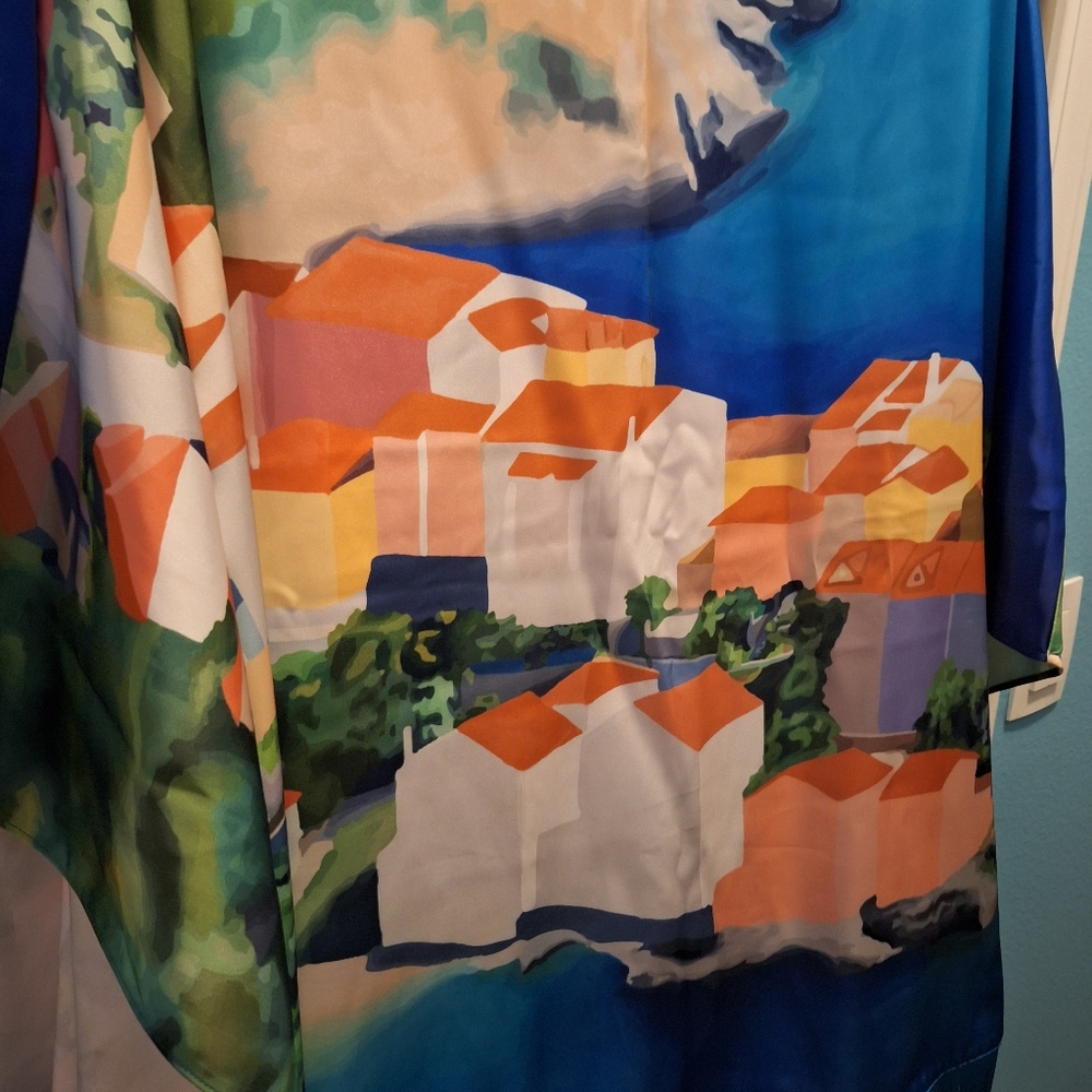 Colorful Abstract Scarf